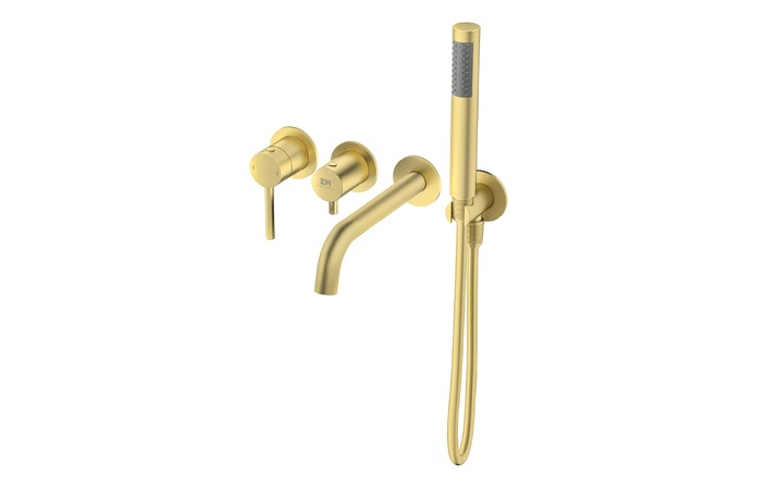 Смеситель для ванны FLY золотой брашированный 03032GN EMPORIA - Зображення 197721858-427c2.jpg