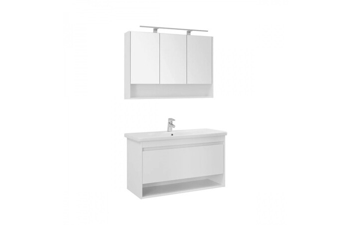 Шафка з умивальником Silvia Sil-100 білий Juventa - Зображення 198447347-04826.jpg