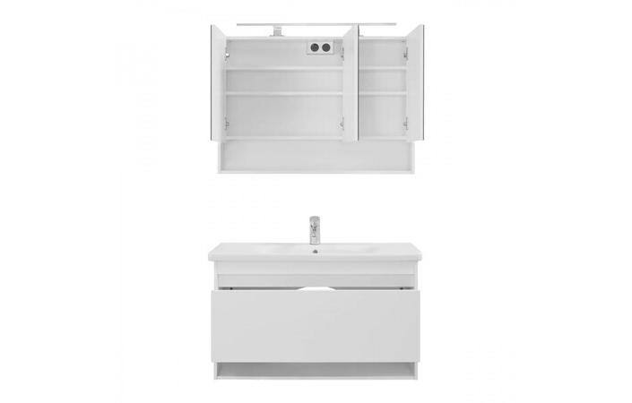 Шафка з умивальником Silvia Sil-100 білий Juventa - Зображення 198447347-3176e.jpg