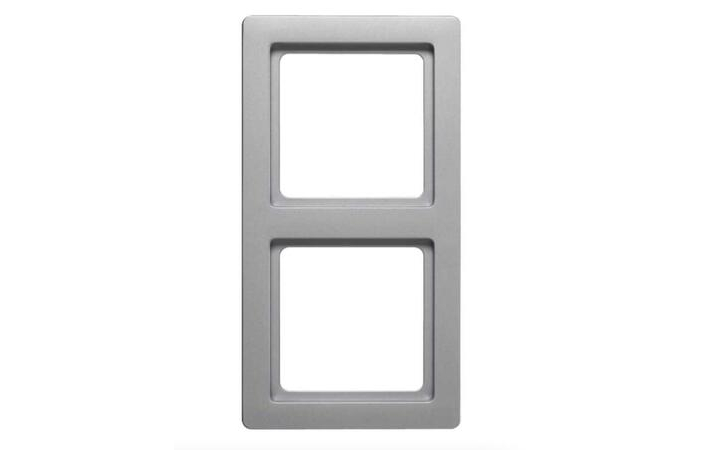 Рамка 2-місна Berker Q1 Алюміній 10126084 Hager - Зображення 198836114-e95f1.jpg