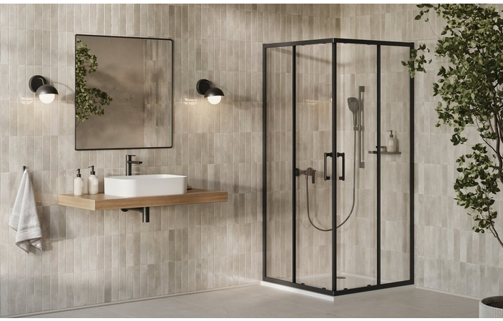 Душова кабіна X-Point Slim XPSRV2 90 чорний Transparent RAVAK - Зображення 199486782-c8717.jpg