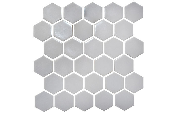 Мозаїка H 6019 Hexagon Silver 295x295x9 Котто Кераміка - Зображення 1a99e-h-6019-silver-.jpg