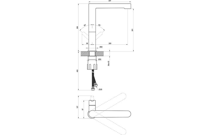 Смеситель для умывальника PU 016.00 Puri X070143 RAVAK - Зображення 201768929-c5fd6.jpg