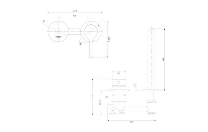 Смеситель для умывальника Diament Nickel PVD Brushed 4139-710-21 Armaform - Зображення 202641938-c2012.jpg