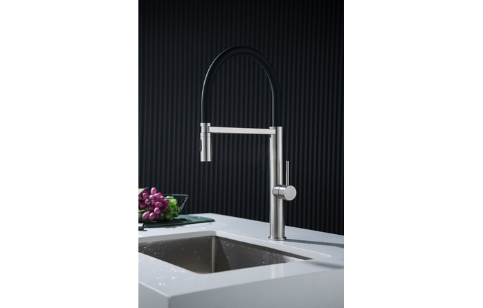 Змішувач для кухні PIKO 070170BM чорний matt EMPORIA - Зображення 203864636-329c4.jpg