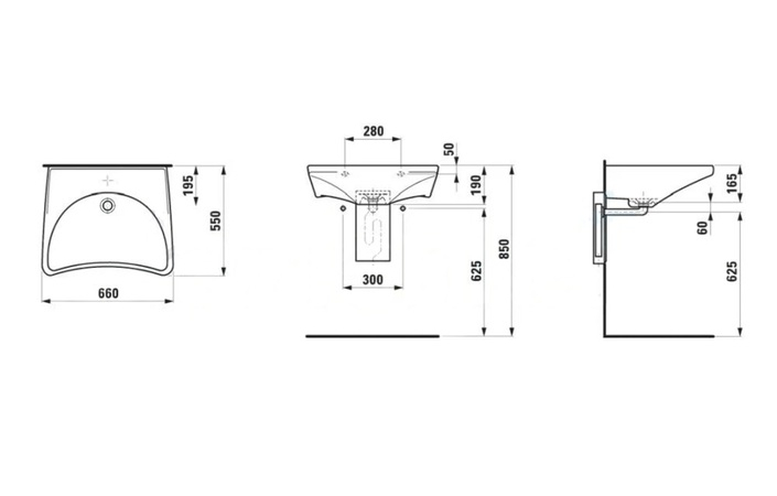 Умивальник Access безбар'єрний 66х55 A32723500P Roca - Зображення 204397259-327e0.jpg