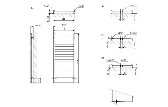 Рушникосушка 910х500 Vivo WGVOV091050KBRASX Terma - Зображення 205420372-2c38b.jpg