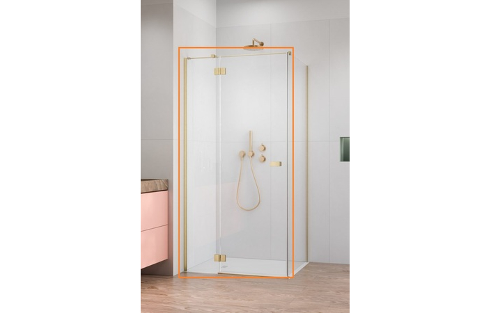 Душевые двери Garda Brushed Gold KDJ 120 левые RADAWAY - Зображення 205548425-245cf.jpg