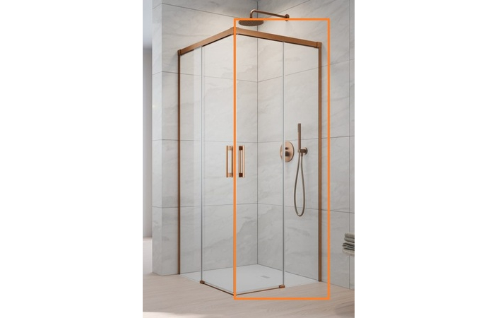 Душова кабіна (половина) Idea Brushed Copper KDD 90 права RADAWAY - Зображення 205949765-a7ed9.jpg