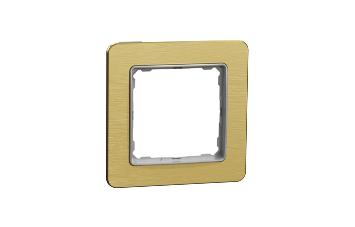 Рамка 1-місна Матове Золото Sedna Design & Elements (SDD371801), Schneider Electric - Зображення 20621825-3eb7c.jpg