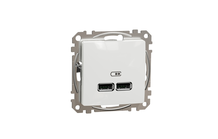 Розетка USB A+A 2,1A Белый Sedna Design & Elements (SDD111401), Schneider Electric - Зображення 20621932-348a8.jpg