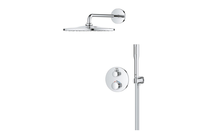 Душевая система Grohtherm Rainshower Mono 310 34869000 Grohe - Зображення 206354004-a504e.jpg