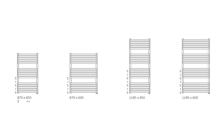 Рушникосушка 1185x450 Quadrus Slim One WWQSN118045KS95E1U Terma - Зображення 206354202-b220b.jpg