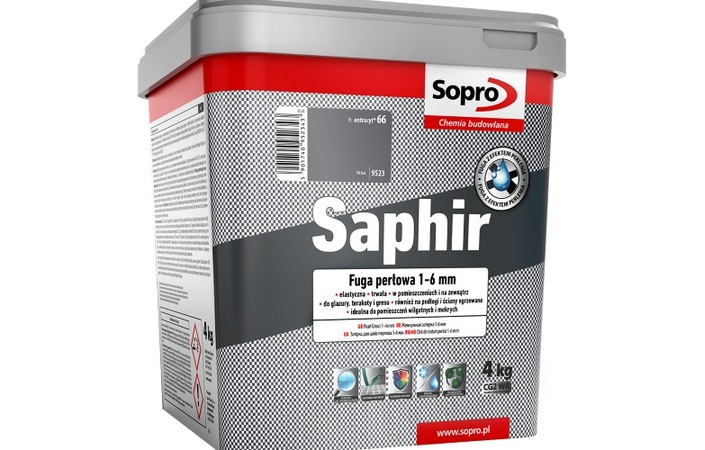 Затирка для швів Sopro Saphir 9523 антрацит №66 (4 кг) - Зображення 206702-154b8.jpg