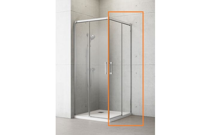 Душова кабіна (половина) Idea 8 Chrome KDD 100 права RADAWAY - Зображення 208544164-19af0.jpg