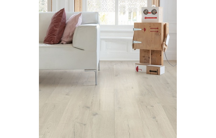 Виниловый пол Bloom Дуб хлопок белый румянец 1494х209x6 Quick-Step - Зображення 209389744-105a7.jpeg