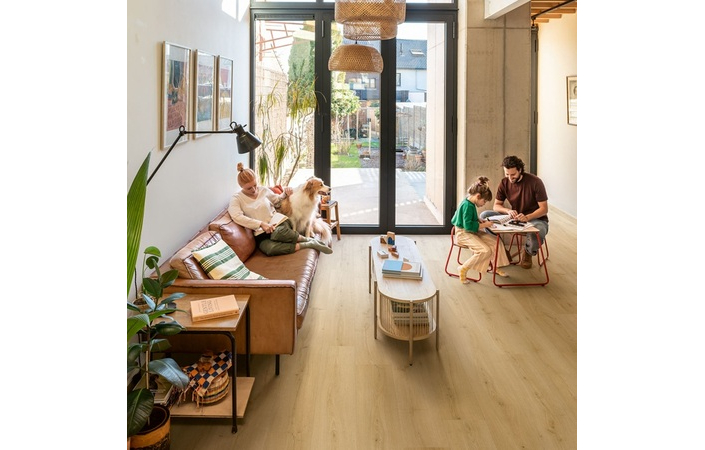 Виниловый пол Bloom Дуб шлифованный медовый 1494х209x6 Quick-Step - Зображення 209389767-9f44c.jpeg