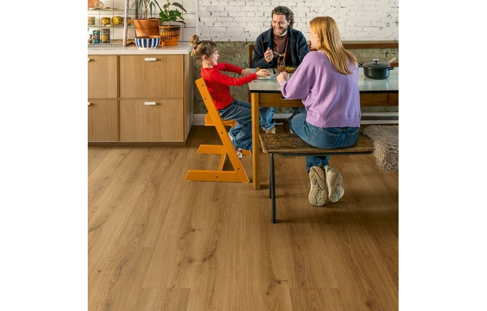 Виниловый пол Bloom Дуб ботанический карамельный 1494х209x6 Quick-Step - Зображення 209389774-42567.jpeg