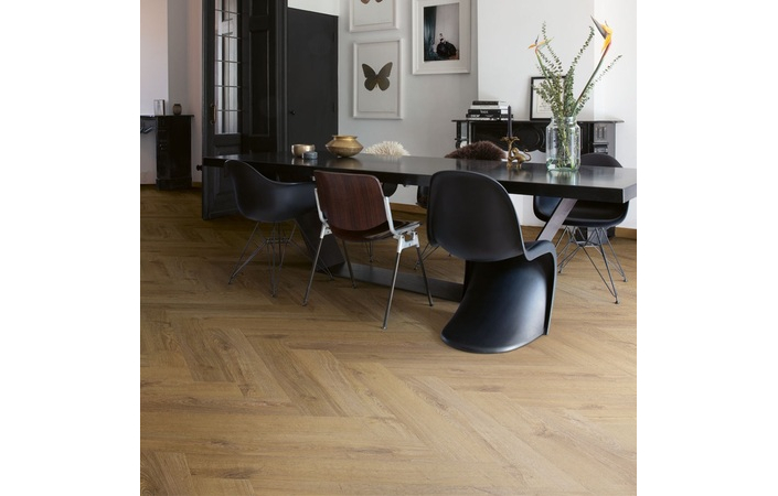 Вінілова підлога Pristine Дуб осінній коричневий 129x740x2,5 Quick-Step - Зображення 209662799-5382c.jpeg