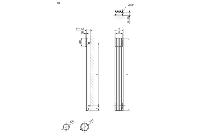 Рушникосушка Rolo Hanger E 1200x260 Ral Raw Metal WLROW120026KRAWE8ORXMX0 Terma - Зображення 209698338-db014.jpg