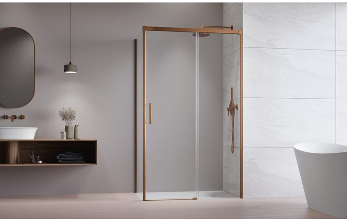 Душові двері Idea Brushed Copper KDJ 110 ліві RADAWAY - Зображення 210409262-834ea.jpg