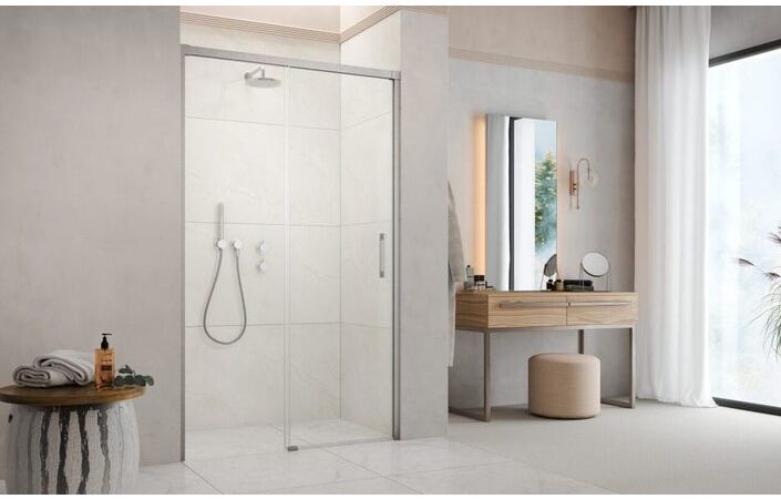 Душові двері Idea 8 Brushed Nickel DWJ 160L RADAWAY - Зображення 210409345-2fba5.jpg