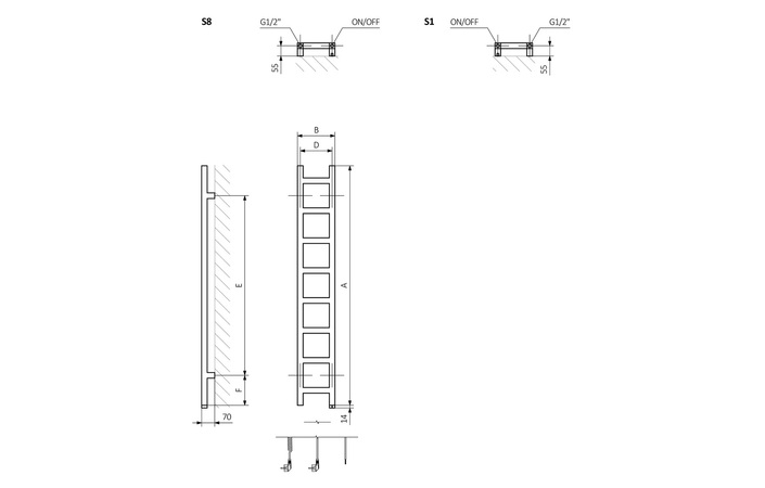 Рушникосушка Easy One 1600x200 Ral Soft 9016 WZEAN160020KS96S1P Terma - Зображення 210538139-d85a4.jpg