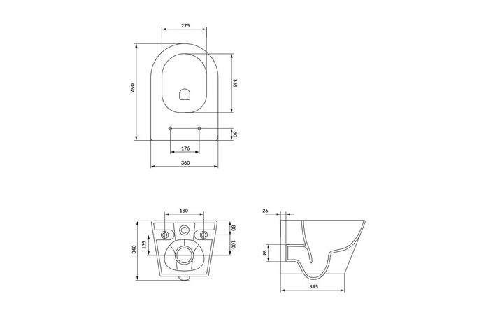Унітаз підвісний Сет C950 Mesta Pro Oval Tornado з кришкою soft-close SZCZ1004010001 Cersanit - Зображення 210667037-1a19d.jpg