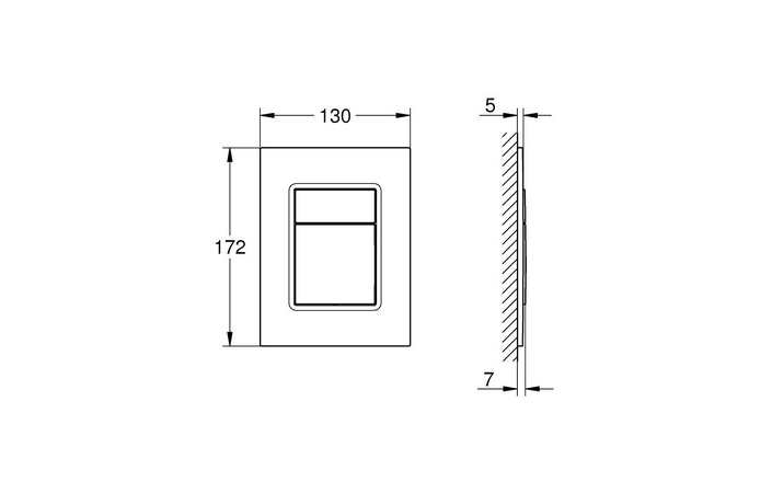 Кнопка зливу Skate Cosmopolitan S 37535AL0 Grohe - Зображення 210667179-7e5cf.jpg