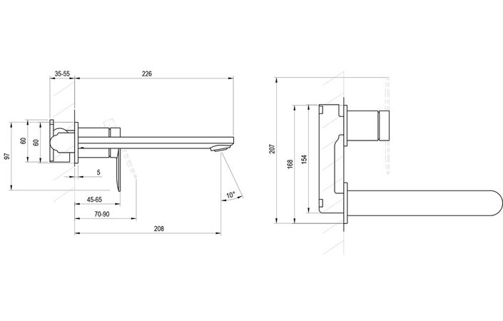 Змішувач для умивальника CR II 019.00CR.O1 Chrome X070586 RAVAK - Зображення 210800646-6208c.jpg