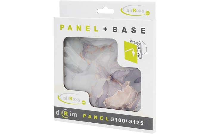 Панель для витяжного вентилятора Marble Pink Gold Glass 01-188 AirRoxy - Зображення 210800759-d3d94.jpg