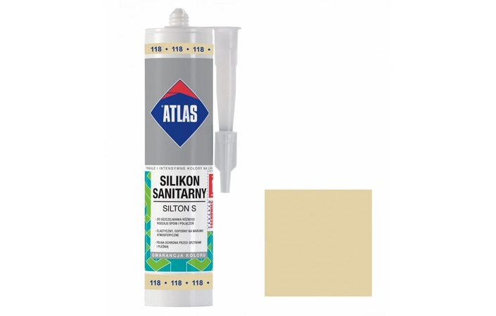 Силікон Atlas Silton S №118 жасминовий (280 мл) - Зображення 211486295-5ef05.jpg