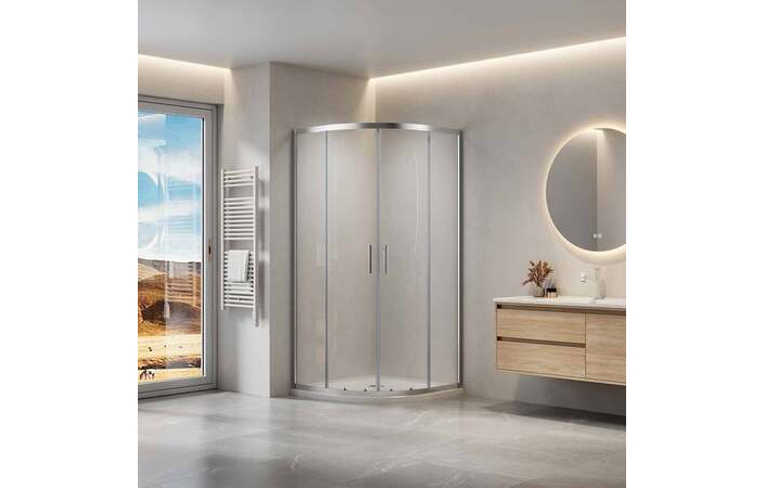 Душова кабіна напівкругла SLCP4-90 Transparent полірований алюміній RKUC500026 RAVAK - Зображення 211615896-89b47.jpg