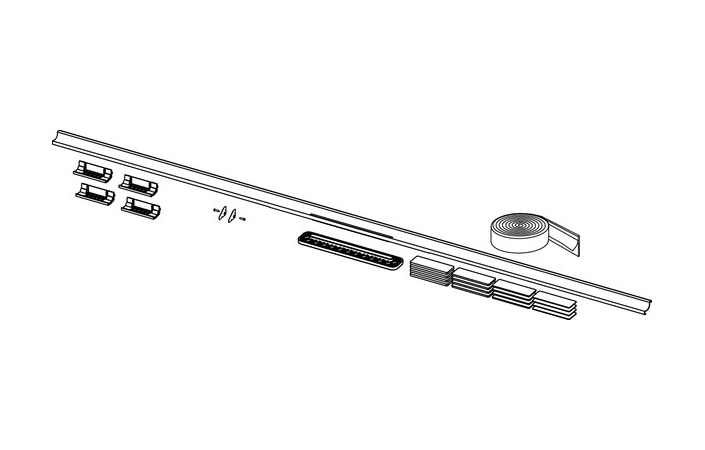Душовий канал 160 см TECEDrainway чорний matt 691620 TECE - Зображення 211981226-5251c.jpg