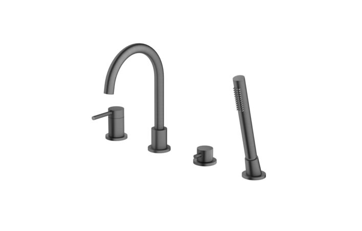 Змішувач для ванни FLY gun metal 03033BN EMPORIA - Зображення 212032004-e8bff.jpg