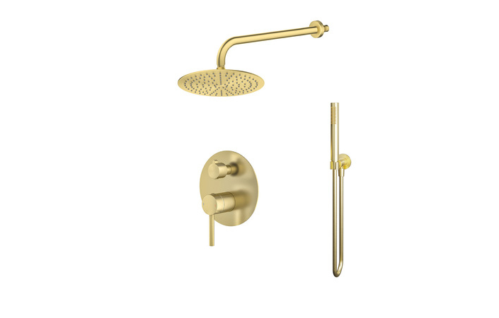 Душова система FLY золотий брашований ZESTAW-FLY-15-GN EMPORIA - Зображення 212879668-100ff.jpg