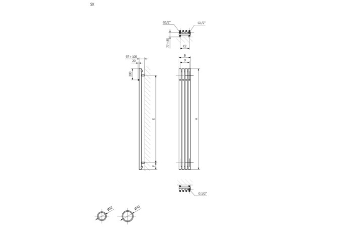 Рушникосушка Rolo Hanger 1200x205 Ral Raw Metal WGROW120020KRAWSX Terma - Зображення 213692824-159a4.jpg