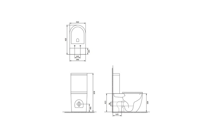 Компакт 931 Remo Pro Oval FBTW 011 з кришкою Slim soft-close CCKZ1016890001 Cersanit - Зображення 214845477-99bdf.jpg
