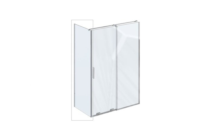 Душова стінка нерухома одноелементна ROPS-80 Transparent X90V40C00Z1 RAVAK - Зображення 214845519-7e991.jpg
