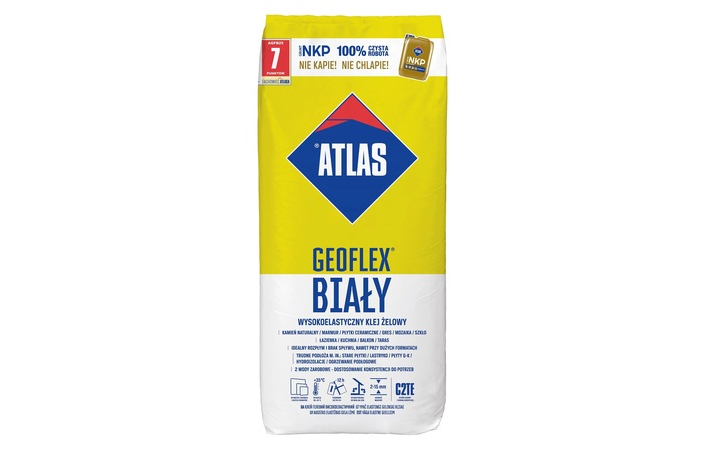 Клей для плитки Atlas Geoflex White (22,5 кг) - Зображення 215618429-e1212.jpg