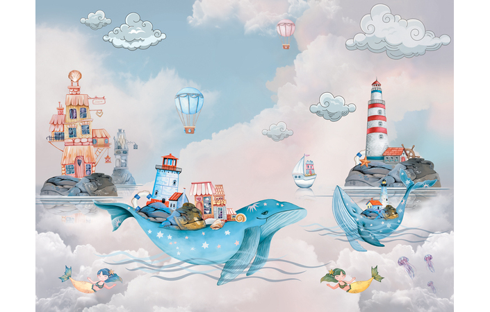 Фотошпалери LeoPrint Подорож на китах - Зображення 215798528-49ac7.jpg