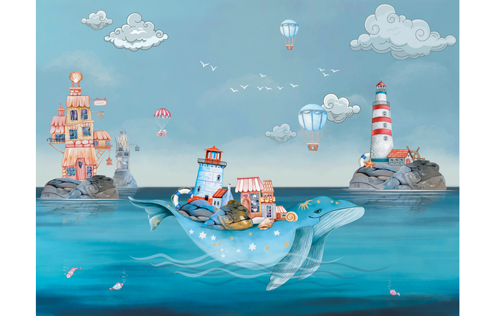 Фотошпалери LeoPrint Подорож на китах - Зображення 215798528-f1dcd.jpg