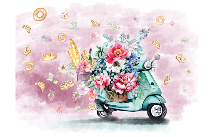 Фотошпалери LeoPrint Ранковий круасан - Зображення 215798530-9514e.jpg