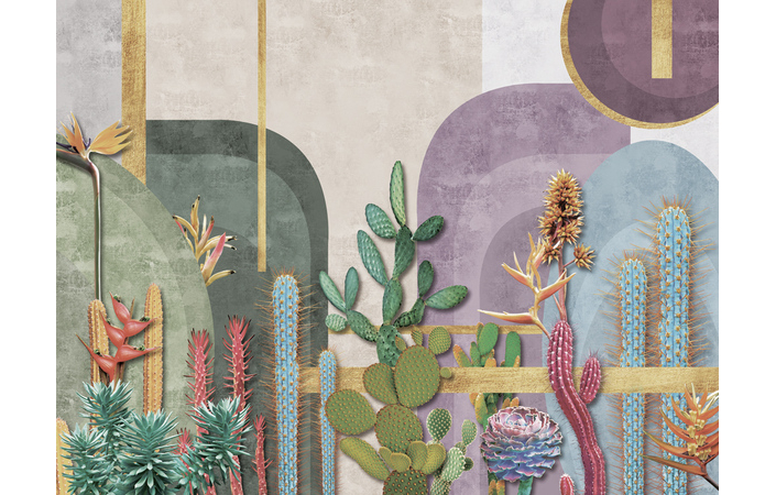 Фотошпалери LeoPrint Кактусовий сад - Зображення 215979955-dc0f6.jpg