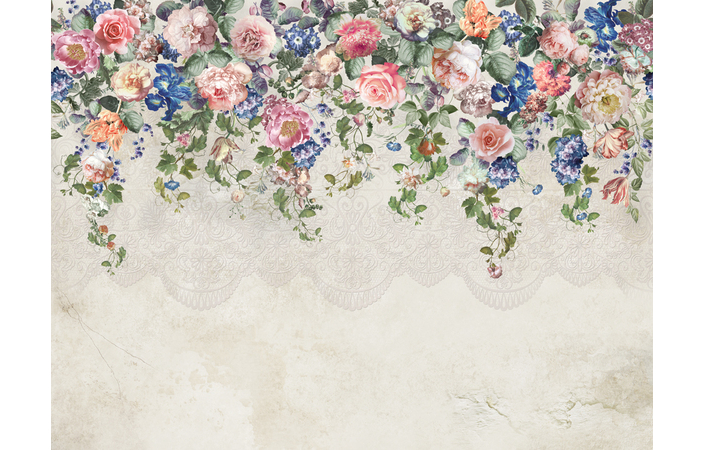 Фотошпалери LeoPrint Квіти на мереживі - Зображення 215979960-bfc06.jpg