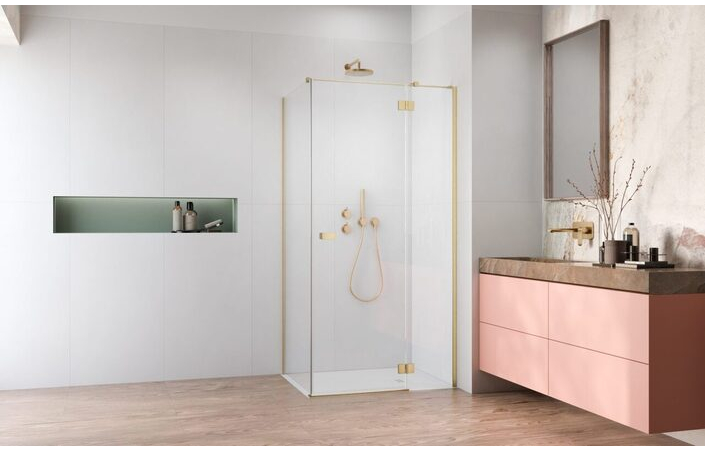 Душові двері Garda Brushed Gold KDJ 100 праві RADAWAY - Зображення 216499169-7a4b5.jpg