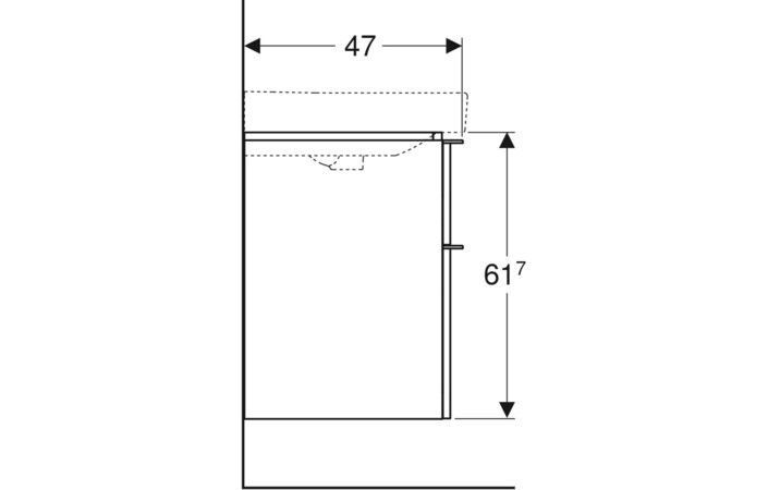 Шафка під умивальник Smyle Square 500.353.00.1 Geberit - Зображення 216499175-6bb7c.jpg