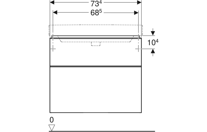 Шафка під умивальник Smyle Square 500.353.00.1 Geberit - Зображення 216499175-c19cf.jpg