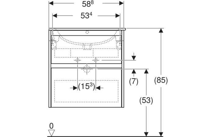 Шафка з умивальником 60 Selnova Square Slim rim 504.138.IK.1 Geberit - Зображення 216709623-a7127.jpg