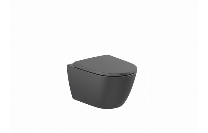 Комплект унітаз підвісний з кришкою soft-close Ona Rimless Vortex Black matt A34668C080+A801E12081 Roca - Зображення 217342735-585d2.jpg